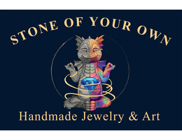 STONE OF YOUR OWN HANDMADE JEWELRY & ART logo