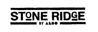STONE RIDGE BY ALDO logo