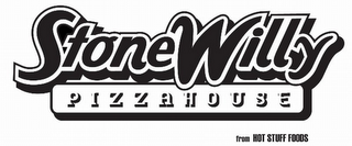 STONE WILLY PIZZA HOUSE FROM HOT STUFF FOODS logo