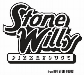 STONE WILLY PIZZA HOUSE FROM HOT STUFF FOODS logo
