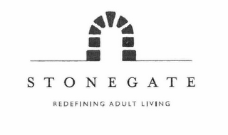 STONEGATE REDEFINING ADULT LIVING logo