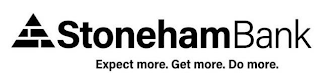 STONEHAMBANK EXPECT MORE. GET MORE. DO MORE. logo
