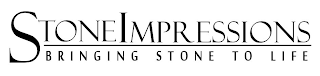 STONEIMPRESSIONS BRINGING STONE TO LIFE logo
