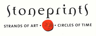 STONEPRINTS STRANDS OF ART PJB CIRCLES OF TIME logo