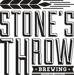 STONE'S THROW BREWING LITTLE ROCK, ARKANSAS logo