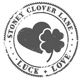 STONEY CLOVER LANE LUCK + LOVE logo