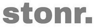 STONR. logo