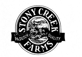 STONY CREEK FARMS PA. DUTCH QUALITY logo