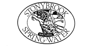 STONYBROOK NATURAL SPRING WATER logo