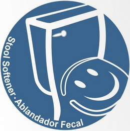 STOOL SOFTENER" AND "ABLANDADOR FECAL logo