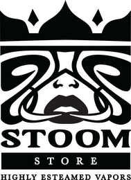 STOOM STORE HIGHLY ESTEAMED VAPORS logo