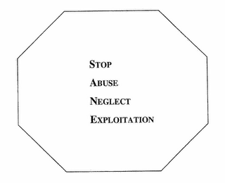 STOP ABUSE NEGLECT EXPLOITATION logo