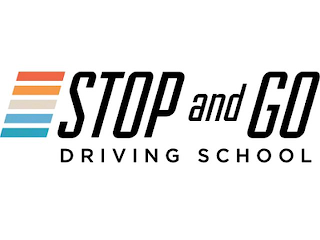 STOP AND GO DRIVING SCHOOL logo