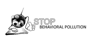 STOP BEHAVIORAL POLLUTION logo