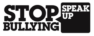 STOP BULLYING SPEAK UP logo