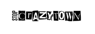 STOP CRAZYTOWN logo