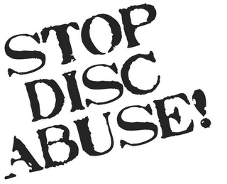 STOP DISC ABUSE! logo