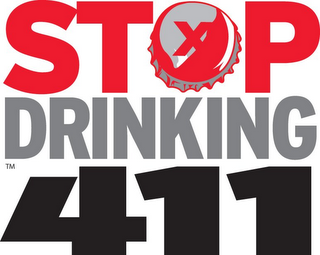 STOP DRINKING 411 logo