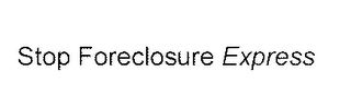 STOP FORECLOSURE EXPRESS logo