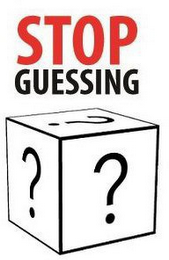 STOP GUESSING logo
