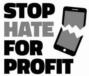 STOP HATE FOR PROFIT logo