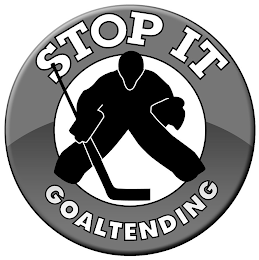 STOP IT GOALTENDING logo