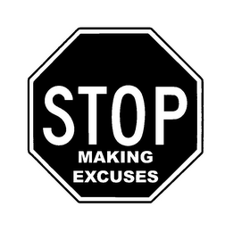 STOP MAKING EXCUSES logo