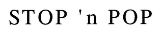 STOP 'N POP logo