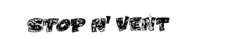 STOP N VENT logo