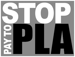 STOP PAY TO PLA logo