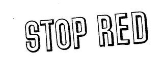 STOP RED logo