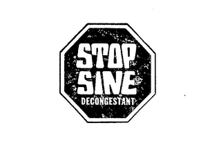 STOP SINE DECONGESTANT logo