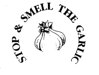 STOP & SMELL THE GARLIC logo