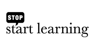 STOP START LEARNING logo