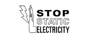 STOP STATIC ELECTRICITY logo