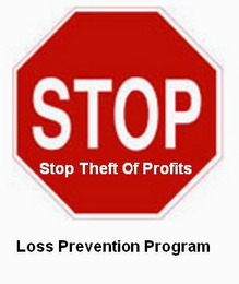 STOP STOP THEFT OF PROFITS LOSS PREVENTION PROGRAM logo