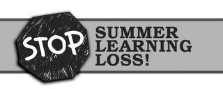 STOP SUMMER LEARNING LOSS! logo