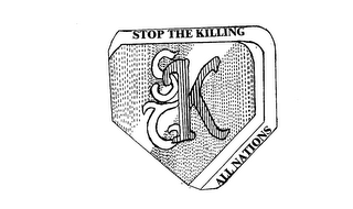 STOP THE KILLING ALL NATIONS logo