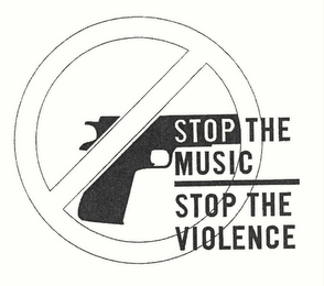 STOP THE MUSIC STOP THE VIOLENCE logo