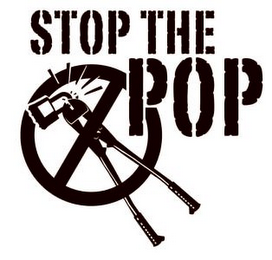 STOP THE POP logo