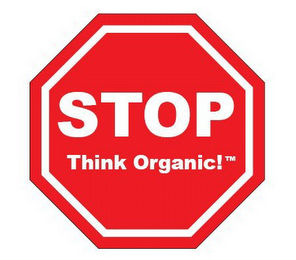 STOP THINK ORGANIC! logo
