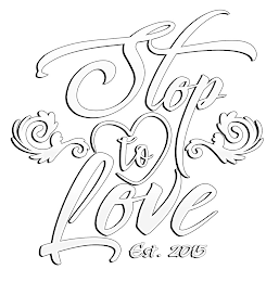 STOP TO LOVE EST. 2015 logo