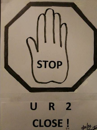 STOP U R 2 CLOSE! logo