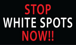 STOP WHITE SPOTS NOW!! logo