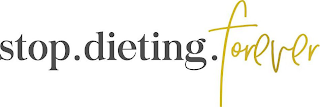STOP.DIETING.FOREVER logo