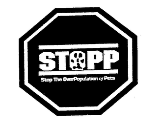 STOPP STOP THE OVERPOPULATION OF PETS logo
