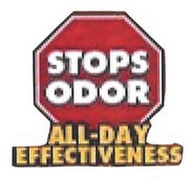 STOPS ODOR ALL-DAY EFFECTIVENESS logo