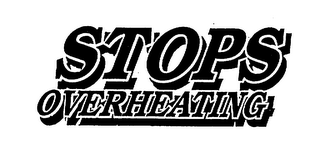 STOPS OVERHEATING logo