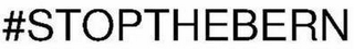 STOPTHEBERN logo