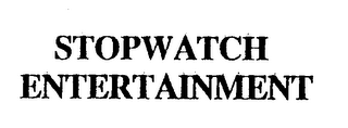 STOPWATCH ENTERTAINMENT logo